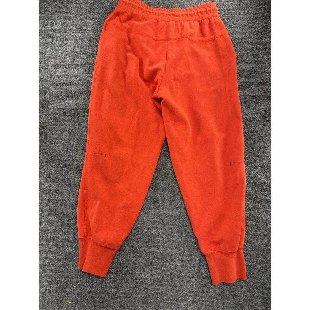 Nike Tech Fleece Joggers Women’s L Chile Red Black CW4293-673 Zip Pocket